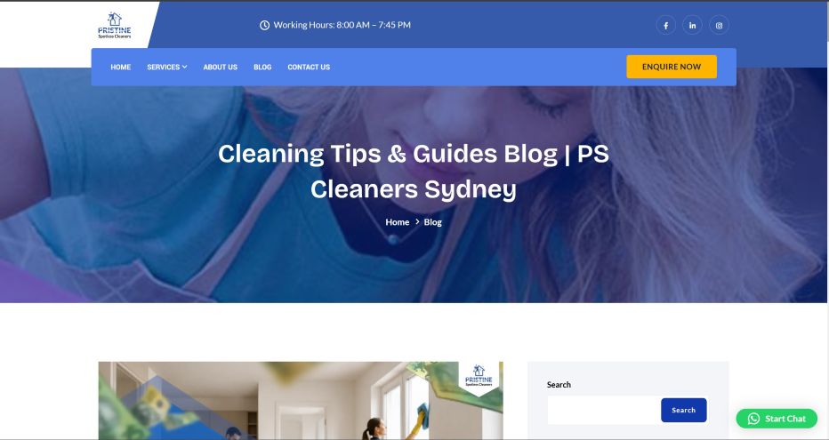 Blog PS Cleaners